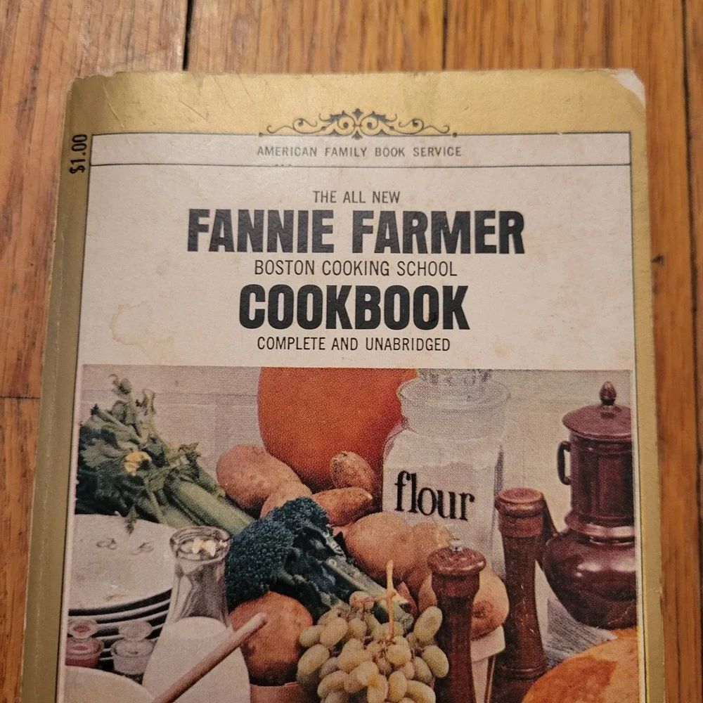 All New Fannie Farmer Boston Cooking School Cookbook V1964 Recipes‎ Homestead